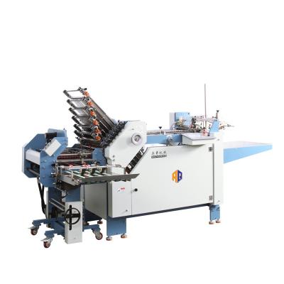 China máquina plegable de papel industrial electrónica de 480m m para los prospectos farmacéuticos en venta