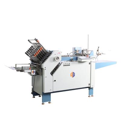 China Máquina de papel resistente del plegamiento A4 con rajar de perforación que arruga en venta