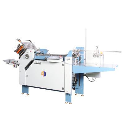 China auto dobrador de papel de 380V 3.05KW, máquina de dobramento de papel industrial com alimentador à venda