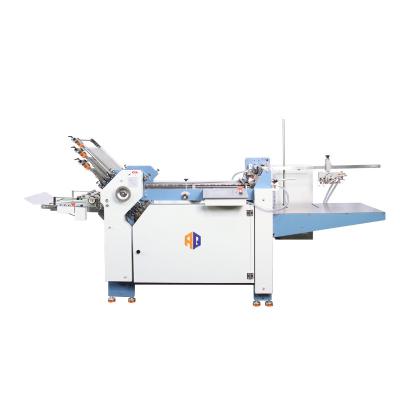 China Industrial A4 Size Paper Folding Machine , Auto Paper Folder With 6 Buckle Plate for sale