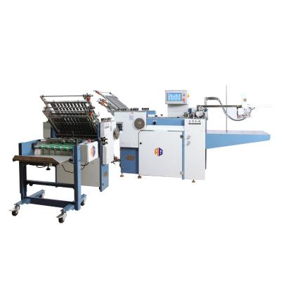 China Cross Fold Automatic Letter Folding Machine With 6 Buckle Plate Belt Driving for sale