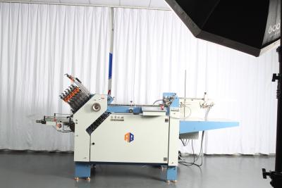 China Máquina elétrica de papel da dobradura do papel A3 com sistema elétrico do PlC de Schneider à venda