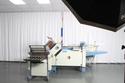 Chine 480mm imprimante Paper Folder, machine automatique de plat de 14 boucles de dossier pour l'industrie à vendre