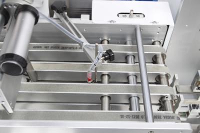 China Aufkleber-Dichtungs-Maschinen-Geschwindigkeit justierbares CER Zertifikat Max Widths 20mm zu verkaufen