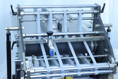 China Tipo de conducción vertical plegable de papel del motor de la máquina del apilador anchura de 320m m en venta