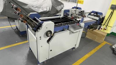 China Durable Industrial Paper Folding Machine With Width 480mm 6 Buckle Plate for sale