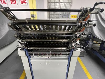 China o PLC totalmente automático de dobramento de papel do equipamento da largura de 360mm controlou o poder 380V à venda