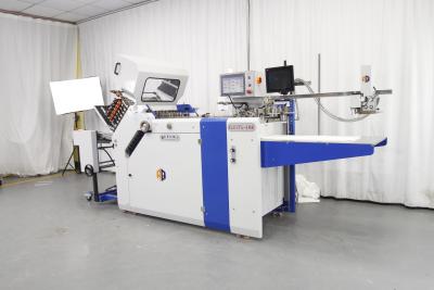 China Ultraschallmaschine zum Falten von Flugblattpapier mit doppelter Spannung Induktion zu verkaufen
