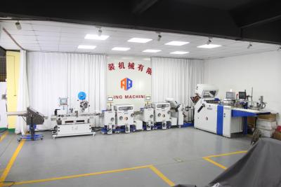 China AOQI Paper Processing Folding Machine Pharmaceutical Outsert Leaflet System for sale