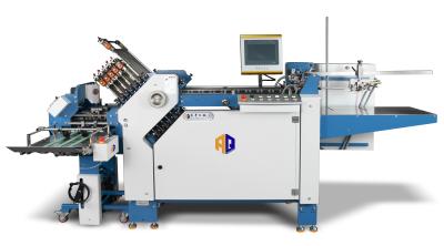 China Automatische Hochgeschwindigkeits-Kreuz-Faltpapier-Faltmaschine Breite 360 mm zu verkaufen