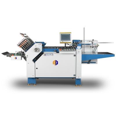 China 200m/min 14 Buckle Plates Commerical Paper Foldsing Machine With Pile Feeder for sale