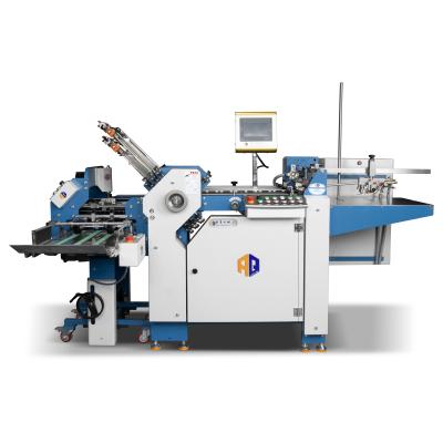 Китай Автоматическая высокопроизводительная переплетная бумажная складная машина для печати листовки складная машина продается