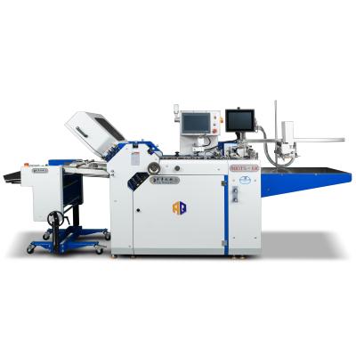 China Fast Speed Large Format Electronic Paper Folder Outsert Folding Machine for sale