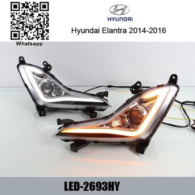 China Hyundai Elantra 2014-2016 LED DRL day time running lights driving daylight for sale