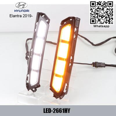 China Car DRL LED Daytime driving Lights extra for Hyundai Elantra aftermarket for sale