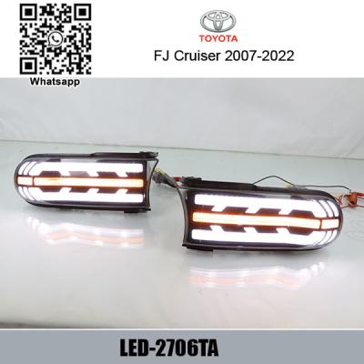 China Toyota FJ Cruiser DRL LED Daytime driving Lights car led light manufacturers for sale