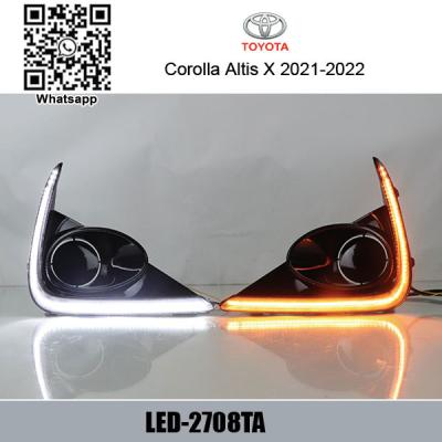 China Toyota Corolla Altis X 2021 DRL LED Daytime Running Lights autobody parts for sale