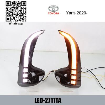 China Toyota Yaris DRL LED Daytime Running Light driving lights aftermarket factory for sale