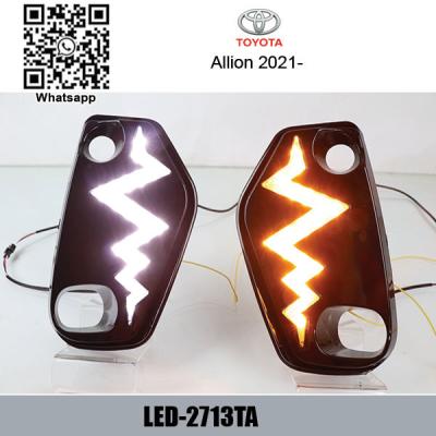 China Toyota Allion 2021 Car LED DRL daytime running lights driving daylight for sale