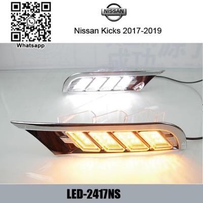 China Nissan Kicks Car LED DRL daytime running lights driving daylight for sale