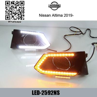 China Nissan Altima 2019 DRL LED Daytime driving turn signal auto Lights for sale