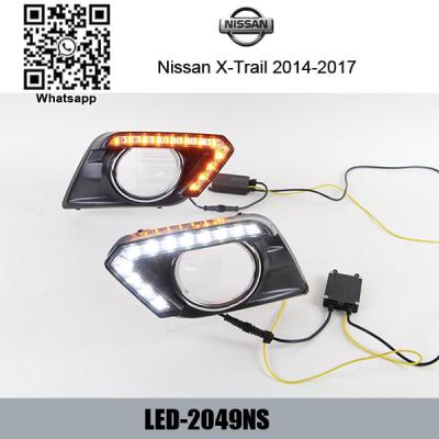 China Nissan X-Trail Car DRL LED Daytime Running Lights Car turn signal indicators for sale