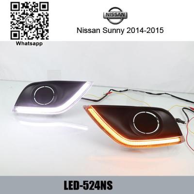 China Nissan Sunny DRL LED Daytime driving Lights car led light manufacturers for sale