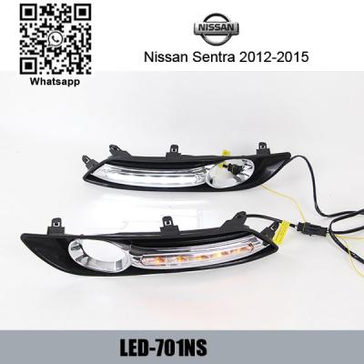 China Nissan Sentra DRL Car LED Daytime Running Lights autobody parts factory for sale