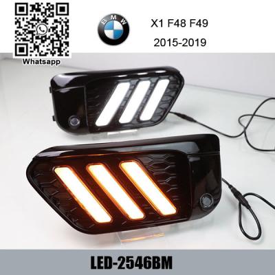 China BMW X1 F48 F49 Car DRL LED Daytime driving Light aftermarket for sale