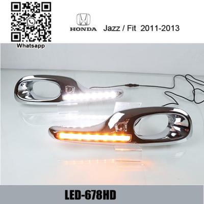 China Honda Jazz Fit 2011-2012 DRL LED Daytime Running Light front light for car for sale