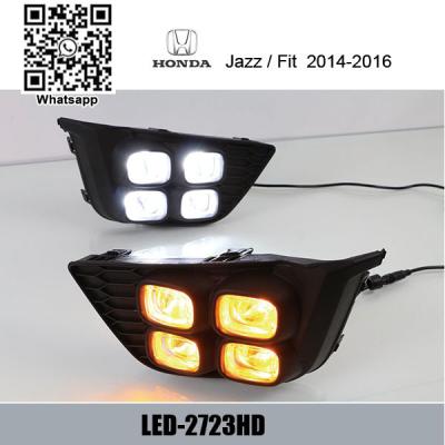 China Honda Fit DRL Jazz North America Car LED Daytime Running Lights factory for sale
