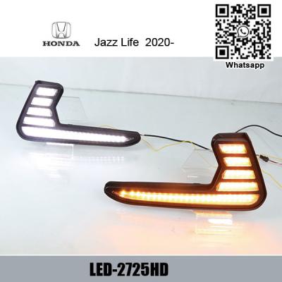 China Honda Fit DRL Jazz life Car LED Daytime Running Lights factory for sale