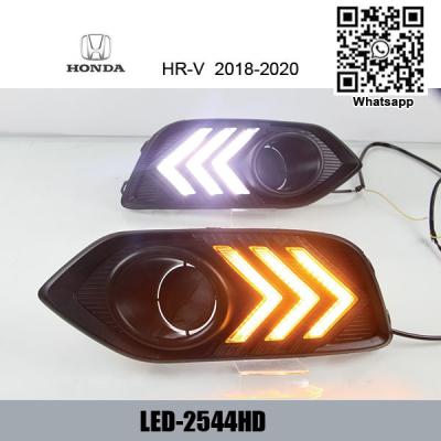 China Honda HRV DRL LED Daytime driving turn signal Fog Lights aftermarket for sale