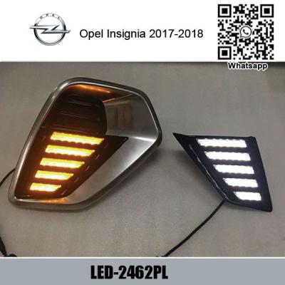 China Opel Insignia Car DRL LED Daytime driving turn signal Fog Lights for sale