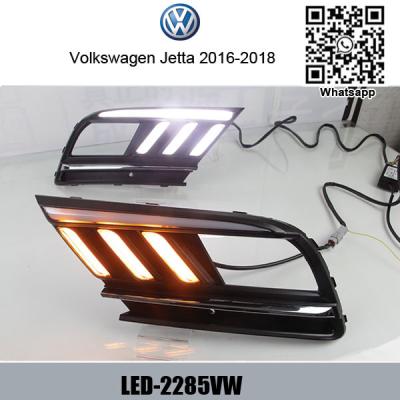 China VW Jetta 2016-2018 DRL LED Daytime driving Lights car daylight aftermarket for sale