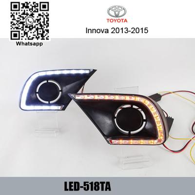 China Toyota Innova 2013-2015 DRL LED Daytime driving turn signal Fog Lights for sale