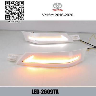 China Toyota Vellfire 2016-2020 Car DRL LED Daytime Running Lights autobody parts for sale