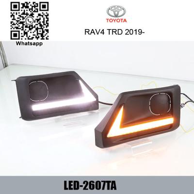 China TOYOTA RAV4 TRD Adventure Car DRL LED Daytime driving turn signal Fog Lights for sale