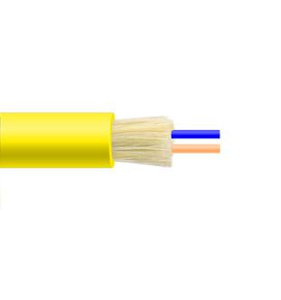 中国 Flexible Round Jacket Duplex Fiber Optic Patch Cable for High Density Data Center and Switching Applications 販売のため