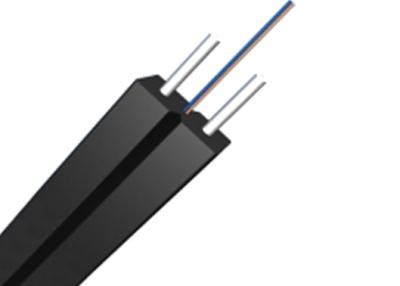Chine 1-24 l'interface blindée de fibre du SM G657A1 de noyau câble la veste de noir du réseau LSZH de FTTH pour d'intérieur à vendre