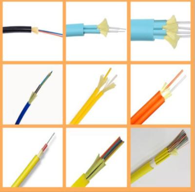 China Cabo de fibra ótica do núcleo do único modo 24, chama do cabo da rede da fibra ótica anti à venda