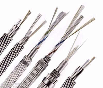 China OPGW Fiber Optic Cable Composite Overhead Gound Wire 20.0mm Cable Diameter for sale