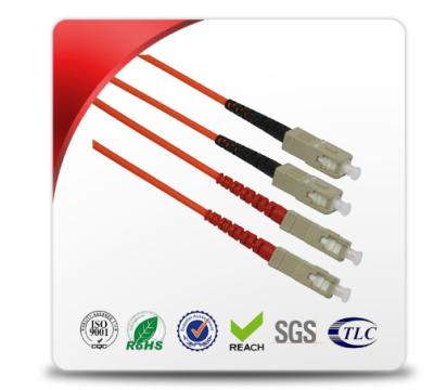 China 0.9mm - 3.0mm Diameter LC To SC Single Mode Fiber Patch Cable Easy To Use for sale
