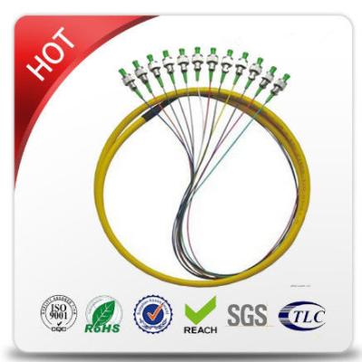 China Membro de força Singlemode/multimodo do fio de Aramid do cabo de remendo da fibra ótica à venda