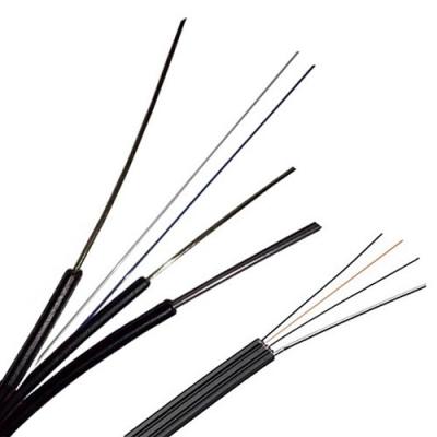 Chine Câble optique de câblage extérieur de fibre de mode unitaire de système du noyau GJYXCH FTTH de la gaine 4 de LSZH à vendre