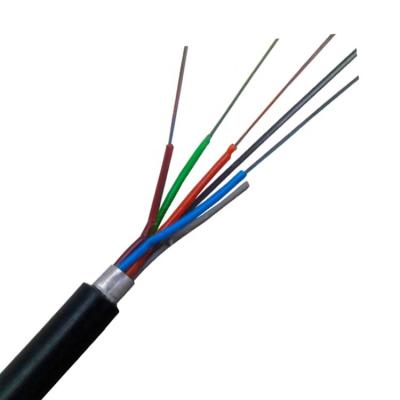 Chine Le mode unitaire extérieur de noyau d'antenne et de conduit 4 de tube lâche de GYTA a échoué le câble optique de fibre à vendre