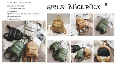China ECO-Friendly washable kraft paper backpack for sale