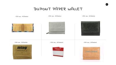 China dupont tyvek wallet for sale