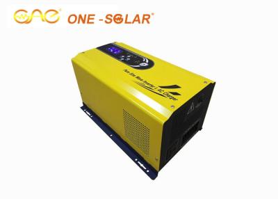 China Single Phase  Sine Wave UPS MPPT Solar Power Inverter Yellow Color Powerful For home for sale