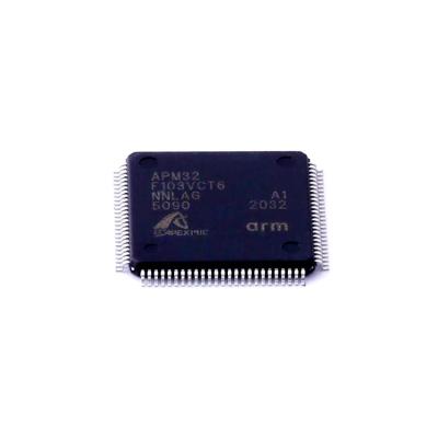 China APM32F103VCT6 VBT6 VET6 MCU Microcontroller QFP-100 For Electronic Componets for sale